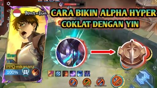 YIN SKIN EREN YEAGER AOT VS ALPHA HYPER  - YIN GAMEPLAY - MOBILE LEGENDS