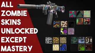 All Zombie Skins/Camos Except Mastery In Game Showcase - COD Black Ops Cold War