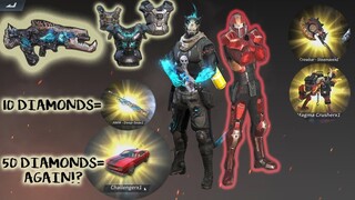 50 Dias Challenger Car Skin - QBZ Deathbite + Ghost Leopard Set + Vanguard Adv Supply (ROS UPDATE)