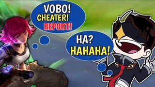 TRASHTALKER NA BEATRIX TINAWAG AKONG CHEATER! | AkoBida Granger Destroying enemy trashtalker!