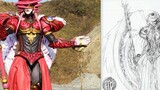 So sánh những chiếc bao da kỳ dị đẹp nhất của Kamen Rider trong thập kỷ mới và bản vẽ thiết kế của c