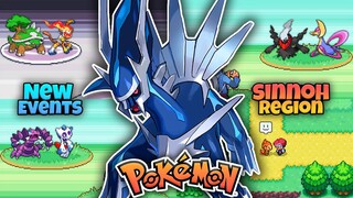 New Pokemon GBA Rom Hack 2021 With Sinnoh Region, New Events Following Pokemon And More