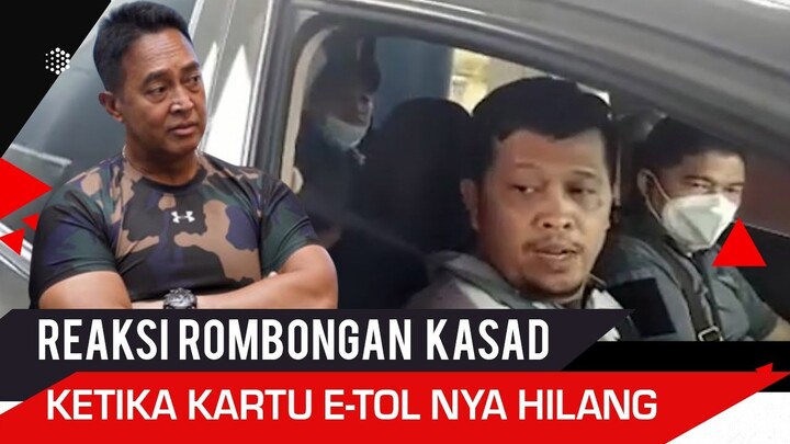 Rombongan Kasad Jenderal TNI Andika Bikin Petugas Tol Gemetar, Ini Penyebabnya