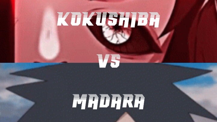 Kokushiba vs madara 1v1 sangat sengit