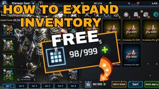 Four Gods - How to Expand Inventory for FREE - Tagalog