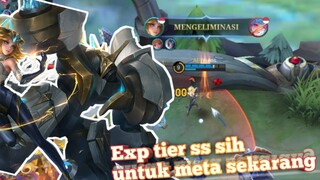 Exp ini masih top tier sih !? CC ada, sustain, damage tinggi !? inisiasi bisa - Mobile Legends