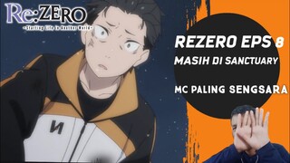 Udah Woiii!! 😥 | Rezero Hajimeru season 2 episode 8 REACTION | Anime Reaction