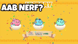 Nerf Double Anemone!?? Watch me play this team in 2200mmr up!! Axie Infinity Gameplay