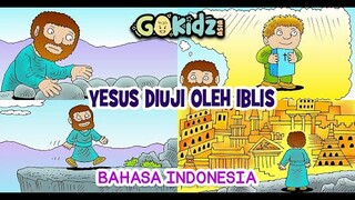 "YESUS DIUJI OLEH IBLIS" | Cerita Alkitab | Sekolah Minggu
