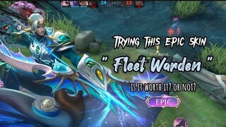 TRYING Yi Sun Shin Epic Skin "Fleet Warden" IS IT WORTH IT? | Yi Sun Shin Gameplay 2023