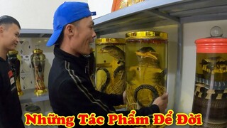 Kinh Ngạc Những Tác Phẩm Để Đời Team Săn Bắt Ẩm Thực Vùng Cao Về Rượu Và Cao Rắn