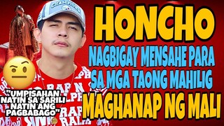 HONCHO ng Ex Battalion merong mensahe sa mga TAONG mahilig mamuna ng MALI.