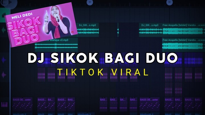 DJ SIKOK BAGI DUO FULL BASS TIKTOK VIRAL (Prengky Gantay Remix)