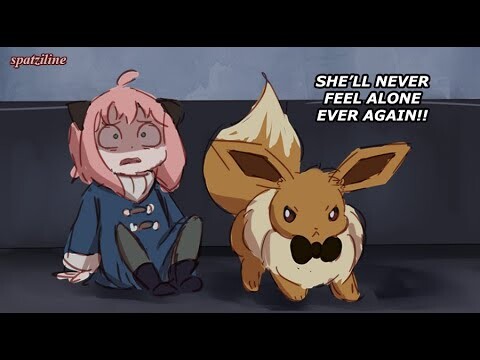 Anya Forger's Eevee wants to evolve [Spy x Family Comic]
