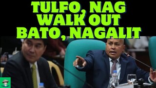 Pag Walk Out ni Tulfo, Binanatan ni Bato Dela Rosa