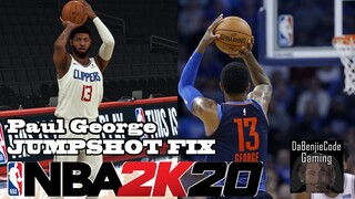 Paul George Jumpshot Fix NBA2K20