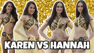 KAREN LAURRIE MENDOZA VS HANNAH ARNOLD | SWIMSUIT COMPETITION BB. PILIPINAS