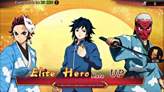 AKHIRNYA BANNER RATE UP MUNCUL JUGA & GUARANTEE DAPAT HERO SSR - DEMON SLAYER BLADE OF HASHIRA