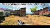 4 new updates to know in CODM today..