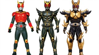 [Produksi BYK] Kuuga - Perbandingan Kamen Rider Pedang Suci masa lalu dan bentuk terakhir mereka