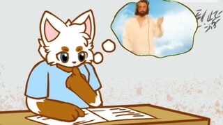 The true (explosive) situation of the exam [furry animation]