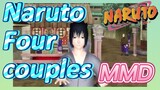 Naruto MMD Four couples