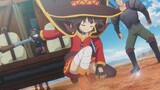 Megumin showing off his strength | Konosuba: An Explosion on This Wonderful World! Ep 9 English Sub