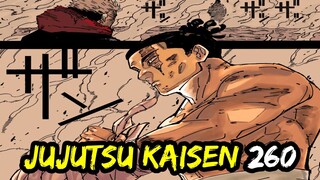 Leyendo JUJUTSU KAISEN 260 (Spoilers)