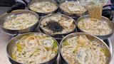 손칼국수로 시장을 평정한 엄마와 딸?! 2대째 내려오는 침샘자극 광장시장 만두 손칼국수 Best handmade noodle soup - Korean street food