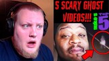 5 Scary Ghost Videos!!! Nukes Top 5 REACTION!!!! *2020 WORST YEAR EVER!*