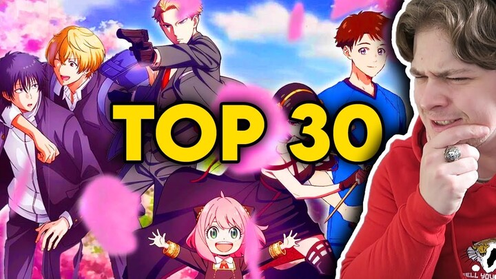 I'M NEW to Anime - TOP 30 Openings Spring 2022