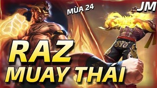 LQMB : Mod Skin Raz Muay Thái Mới Nhất Mùa 24 - JinMoba