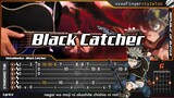 Black Clover OP 10 - Black Catcher - Vickeblanka - Fingerstyle Guitar Cover | TAB Tutorial