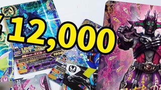 Lemparkan 12.000! Kartu Kamen Rider Arcade RM04&RM05 dibuka segelnya! Ganbarisasi Target Arcade LR! 