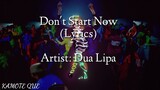 Don't Start Now (Lyrics)- Dua Lipa