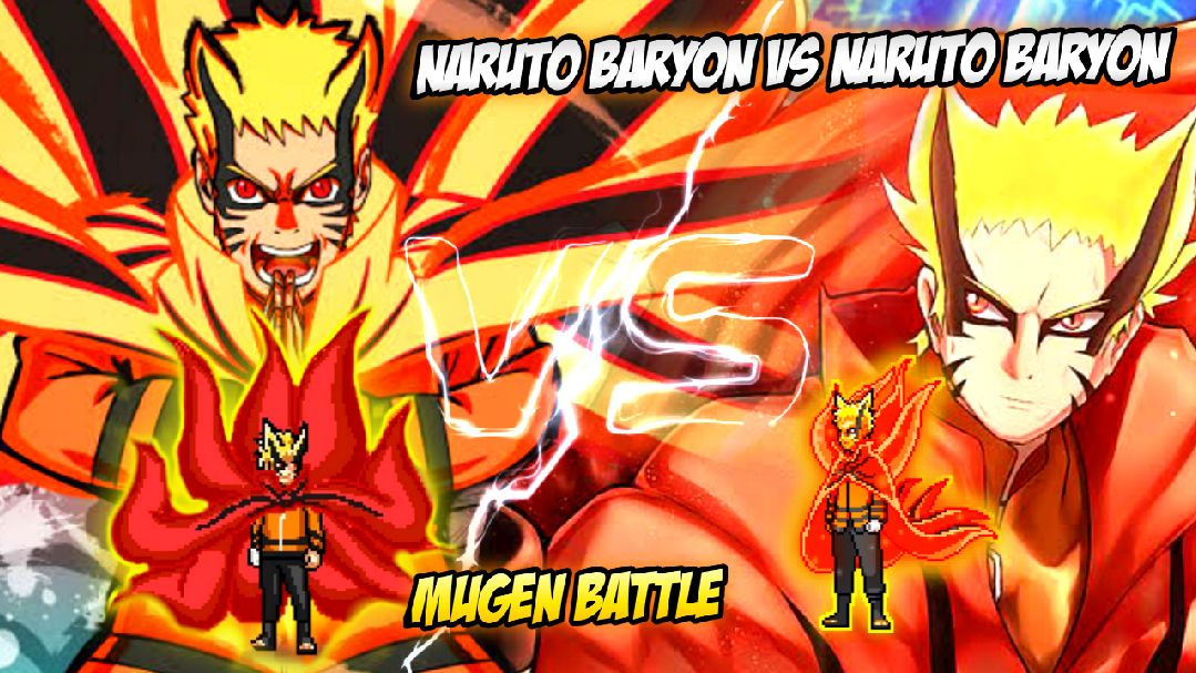 NARUTO BARYON MODE - NARUTO MUGEN