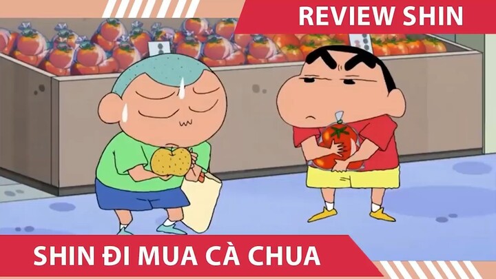 shin cậu bé bút chì , SHIN ĐI MUA CÀ CHUA , tóm tắt shin cậu bé bút chì