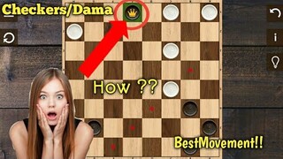 Dama/Checkers : Best Movement (Probability Part 1)