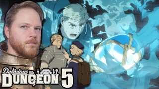 RYOKO KUI IS A MASTER OF CREATION WITHIN LIMITATION | Delicious In Dungeon Episode 5 Reaction [DUB]