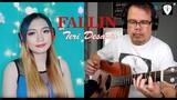 Fallin (Teri Desario) Acoustic Guitar Cover ft. Ashley