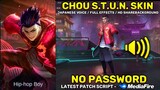 Chou S.T.U.N. Skin Script - Full Japanese Voicelines & Full Effects - No Password | Mobile Legends