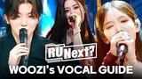 WOOZI taught the trainees as he were coaching to tát SEVENTEEN l R U Next?