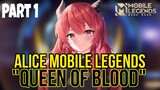 the best moments alice mobile legends part 1 🔥🔥