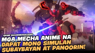 TOP 5 MECHA ANIME NA DAPAT MONG PANOORIN AT SUBAYBAYAN!