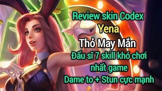 [ AOV ] Review trang phục Yena Thỏ May Mắn 👯 - Đấu sĩ 7 skill sốc damage khống chế cực mạnh