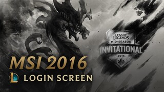 2016 Mid-Season Invitational | Login Screen - League of Legends