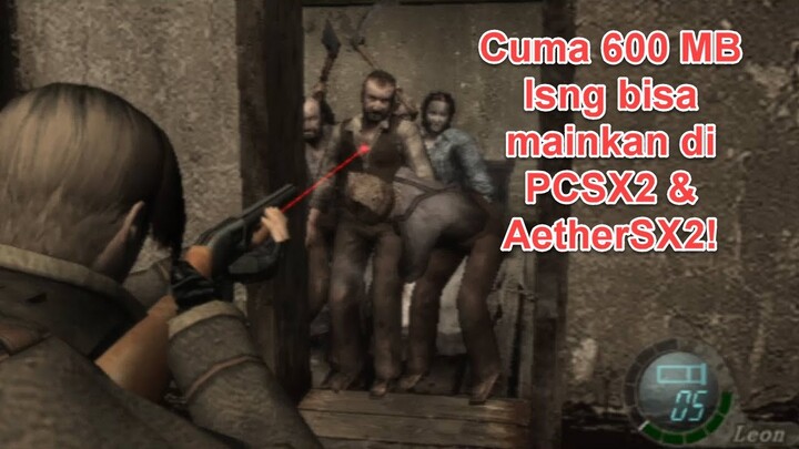 Resident Evil 4 [PS2] - High Compress (Rip) Untuk PCSX2 & AetherSX2!