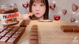 eating chocolate 🍫