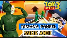 Para Tentara Mengerjakan misi Mencari Ponsel Andy kesana kemari ! Toy Story 3 PSP GAMEPLAY