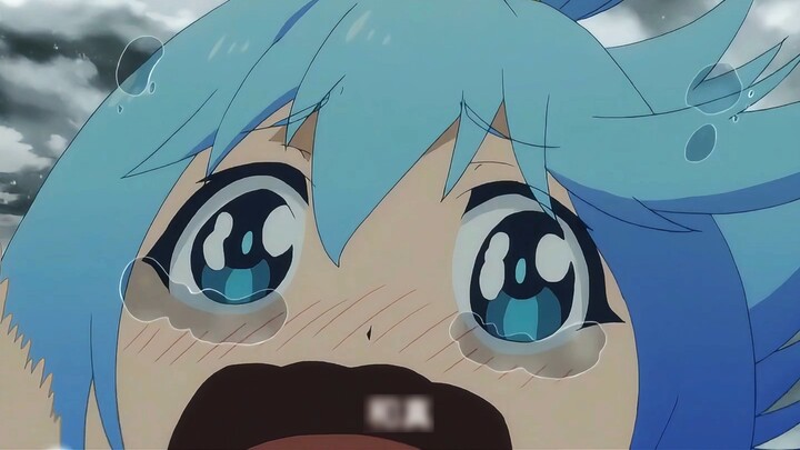 Kazuma, mengapa kau menembakkan panah ke jimatku? Aku membencinya (＞＜)
